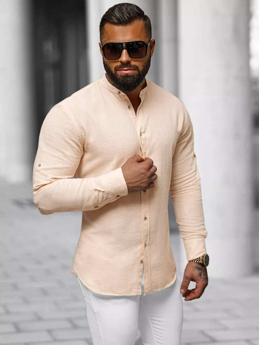 Brown men's shirt Adam