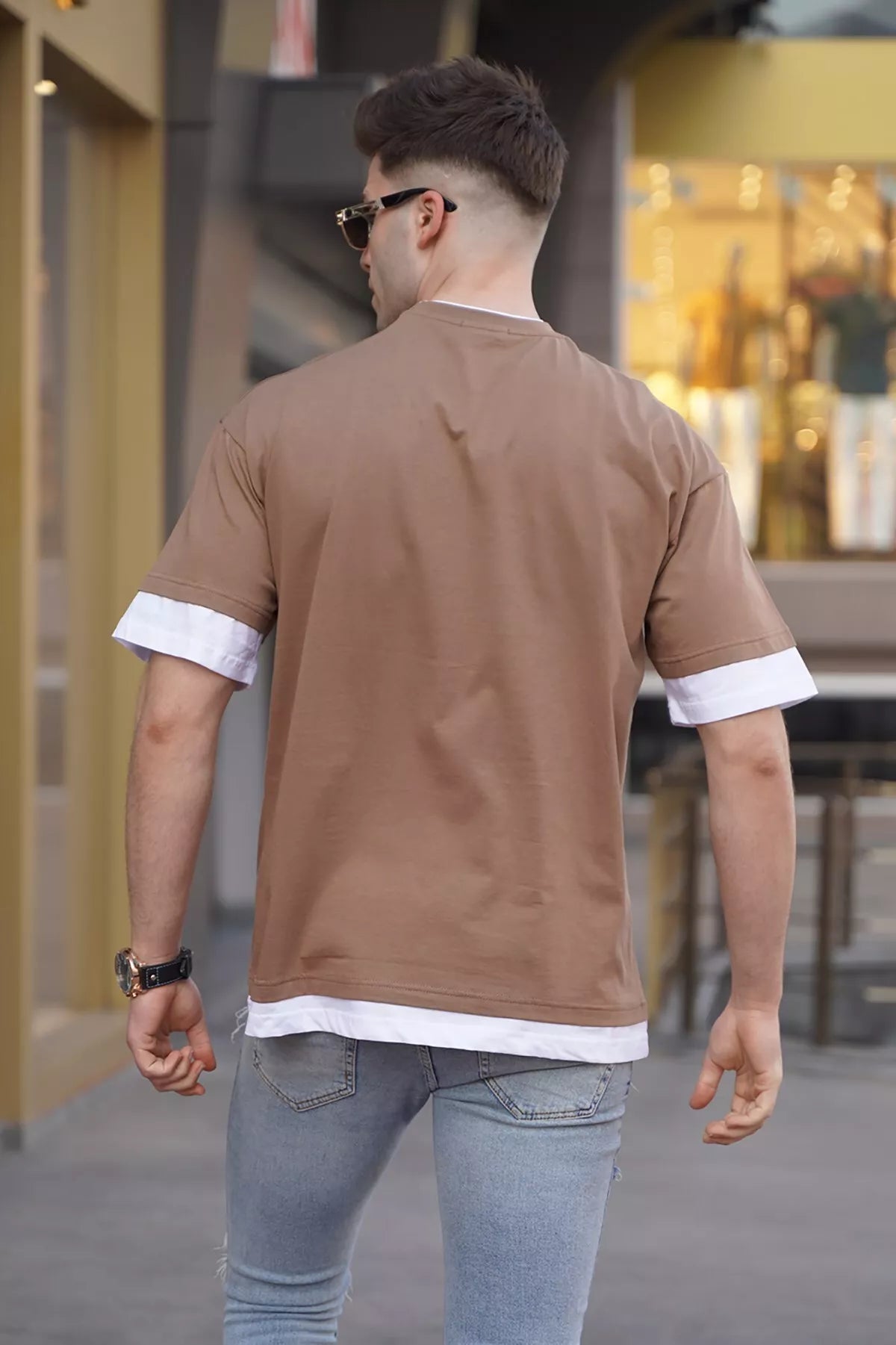 Brown men's shirt Zulu