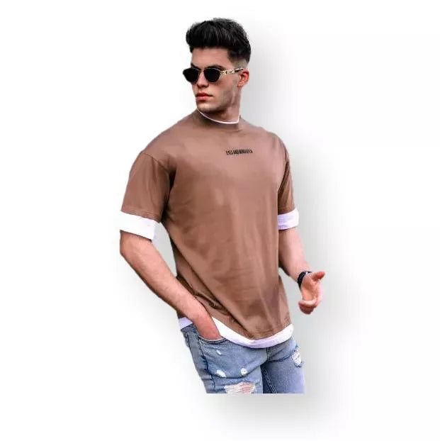 Brown men's shirt Zulu