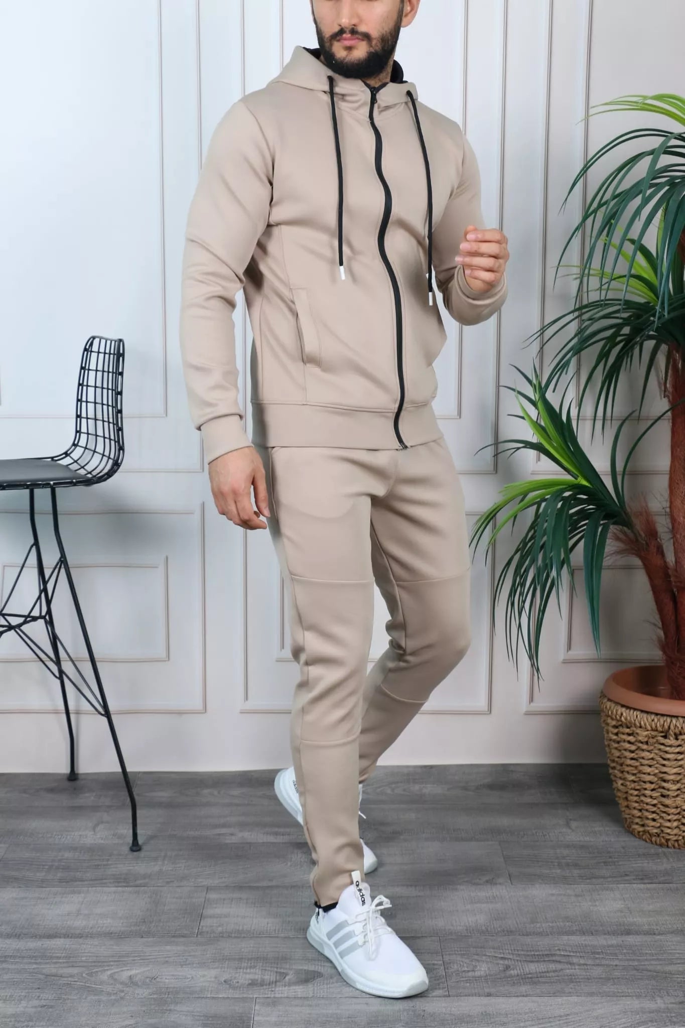 Brown men's tracksuit Neril