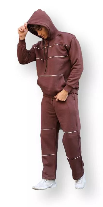 Brown men's tracksuit Solo
