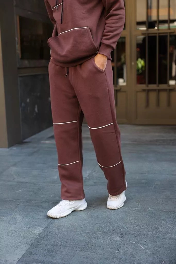 Brown men's tracksuit Solo