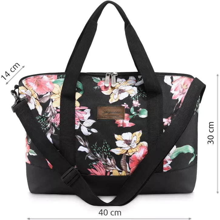 Travel bag floral Lotos