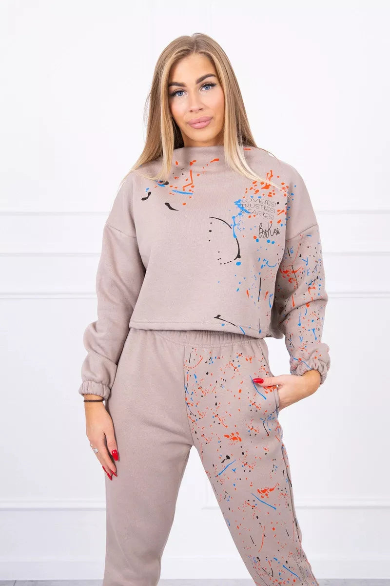 Women's sand-colored Splash set.