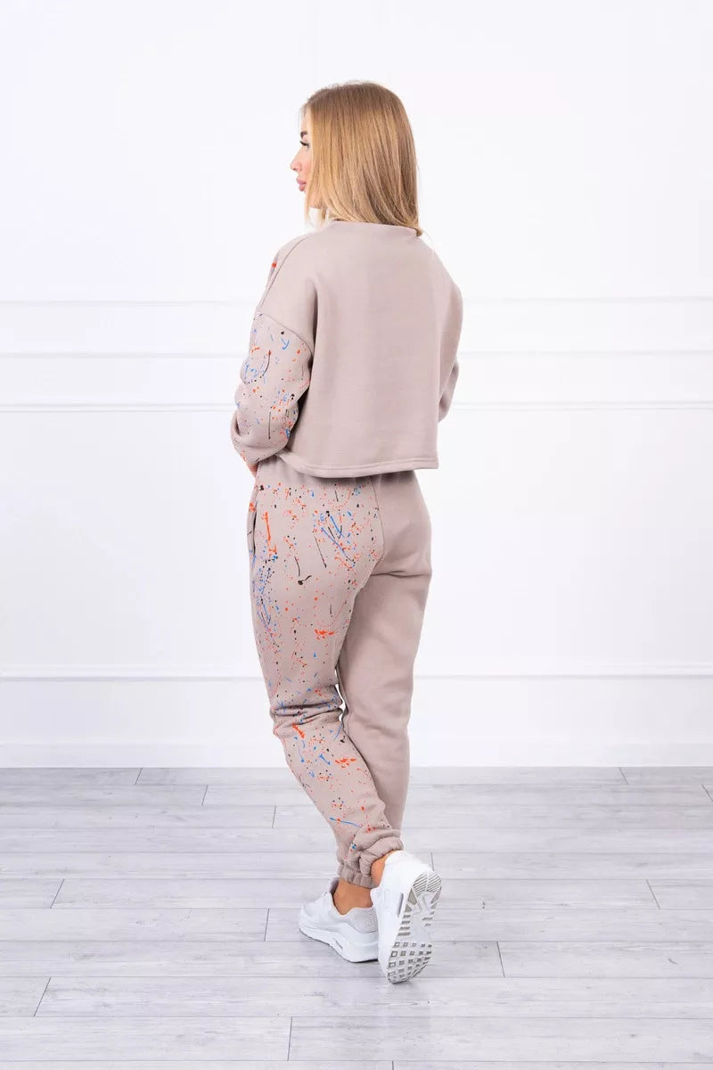 Women's sand-colored Splash set.