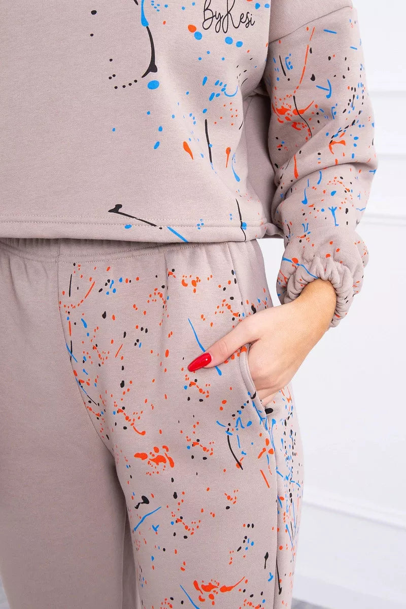 Women's sand-colored Splash set.