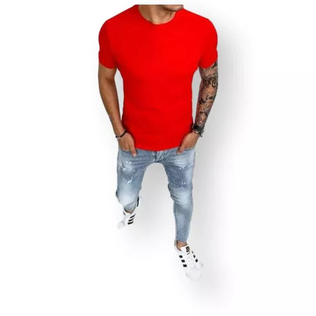 Men's red T-shirt Daren