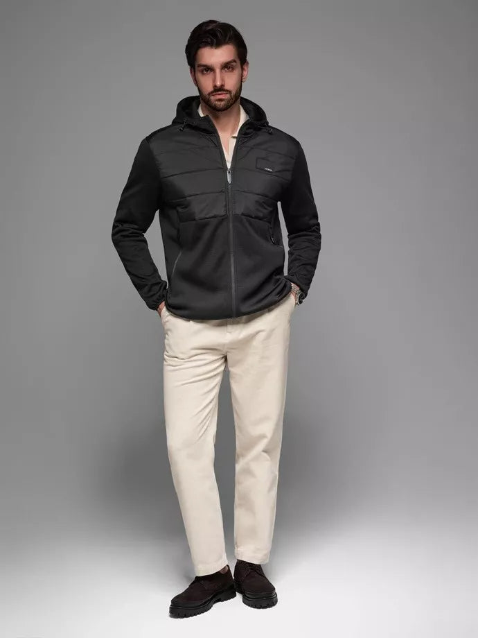 Men's black jacket Munt