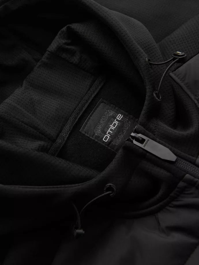 Men's black jacket Munt