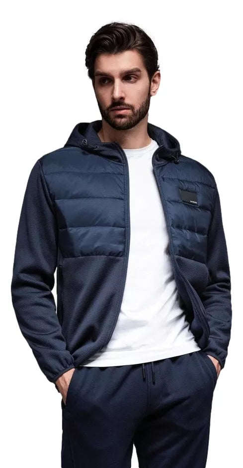 Men's dark blue jacket Munt