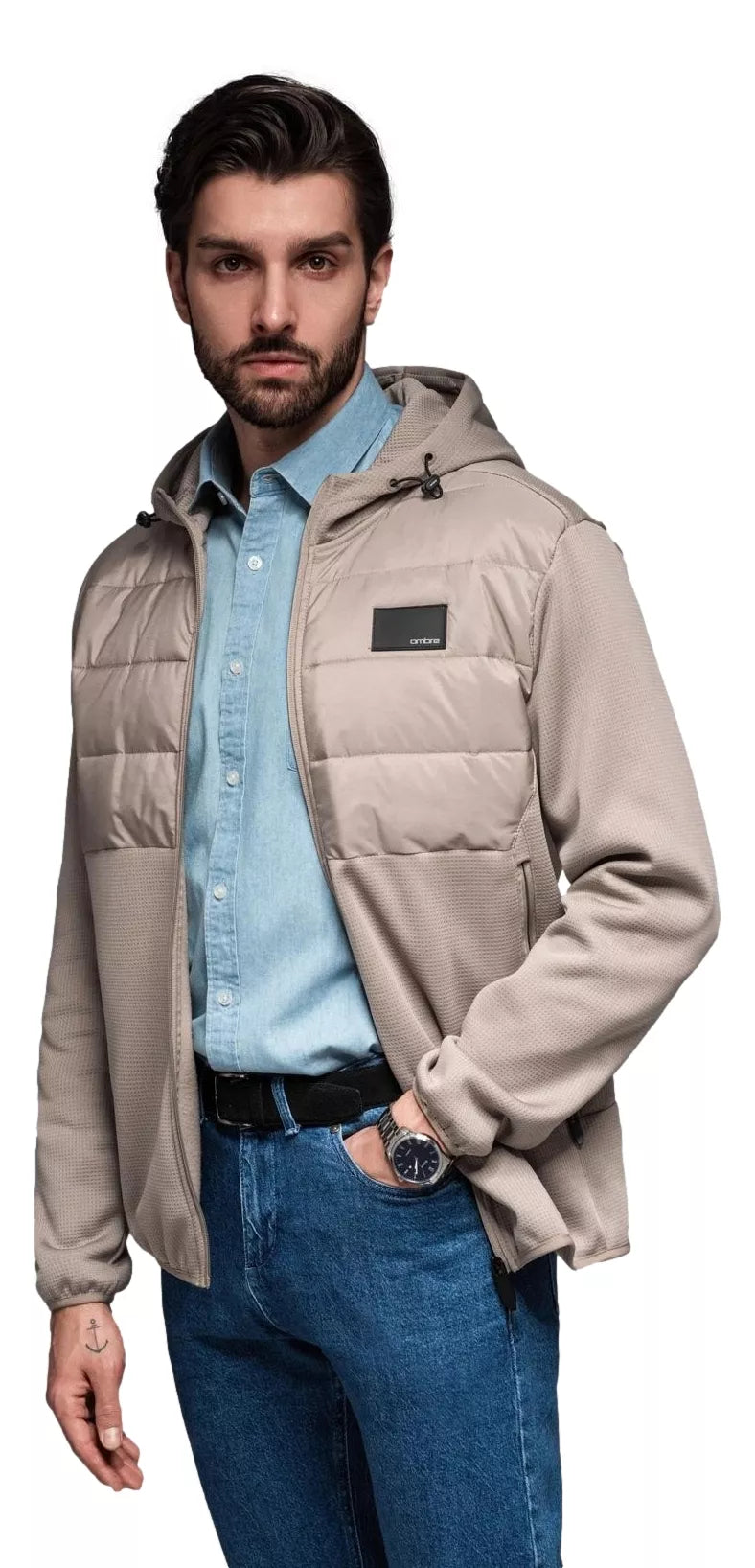 Men's brown jacket Munt