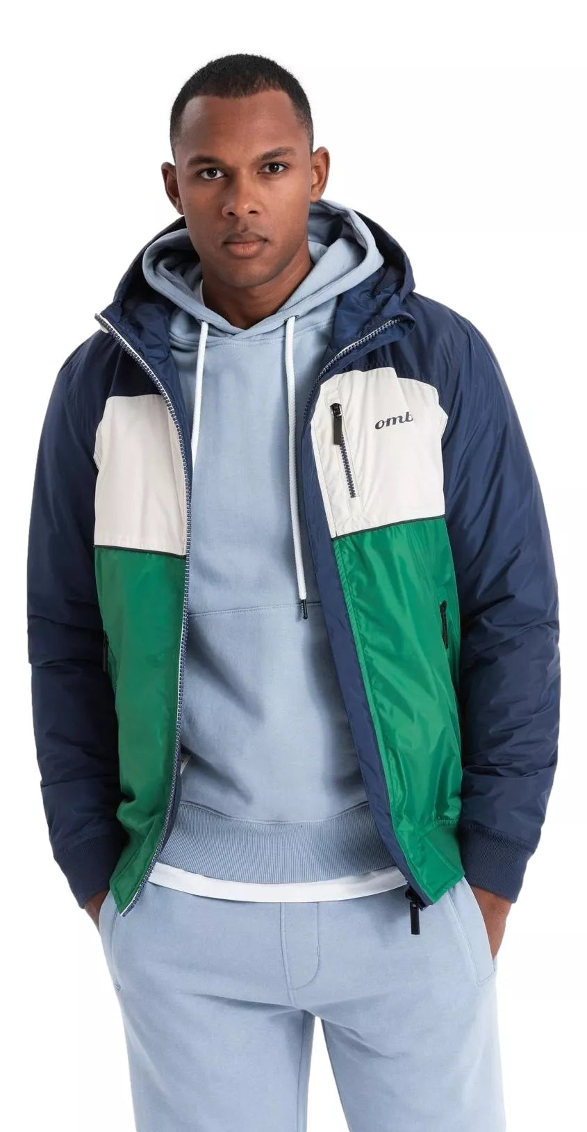 Men's green jacket Inito