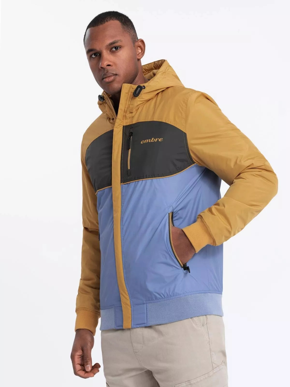 Men's mustard jacket Inito