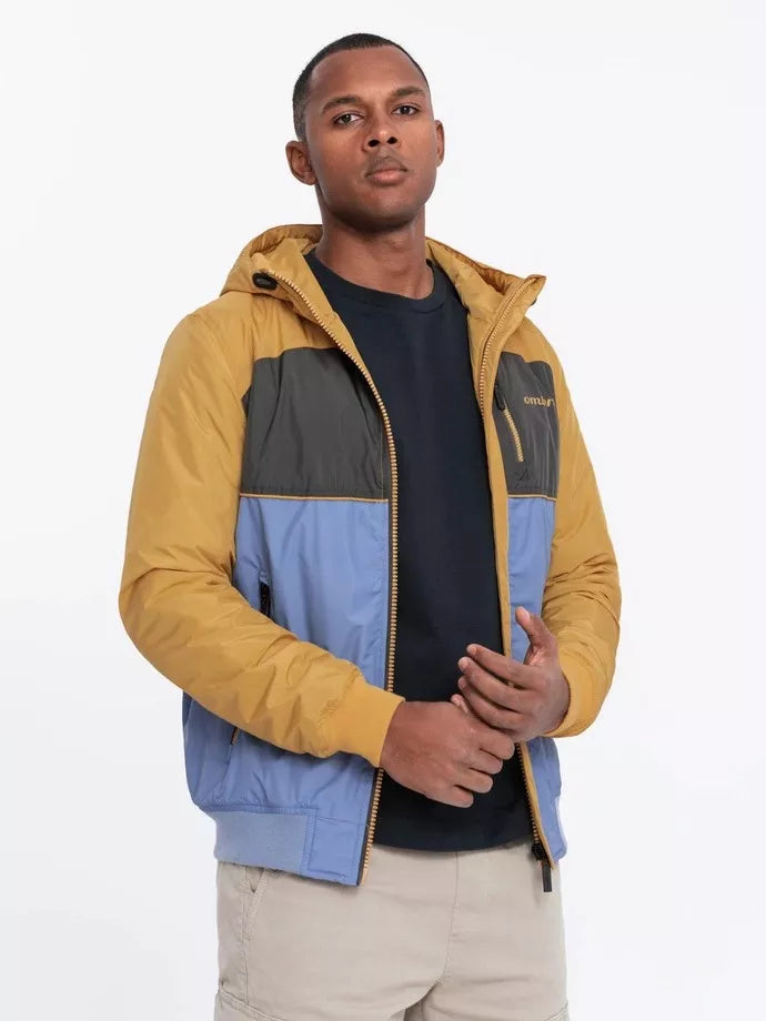 Men's mustard jacket Inito