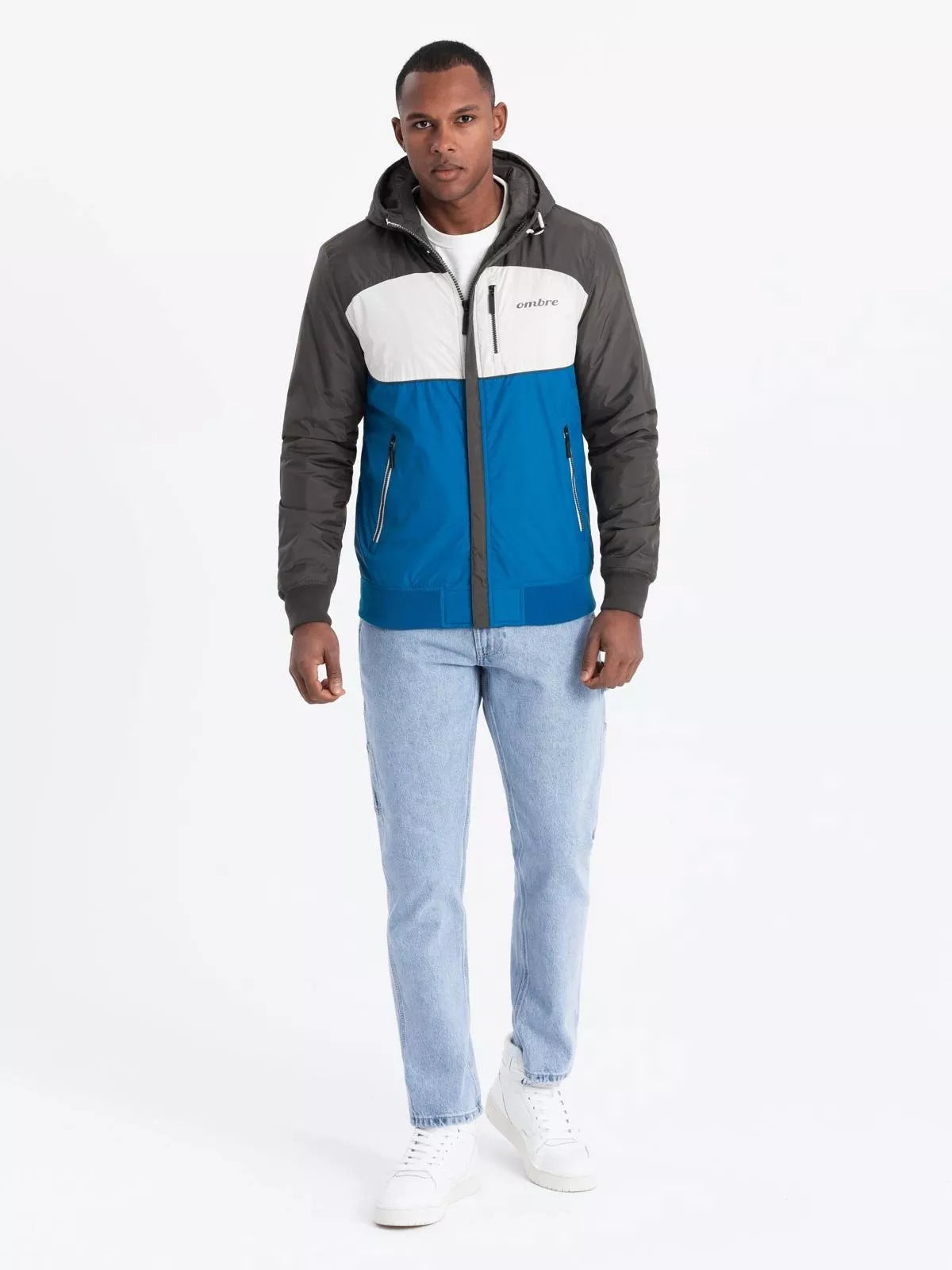 Men's dark gray jacket Inito