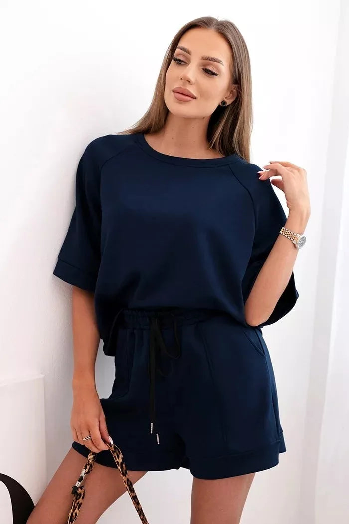 Women's dark blue suit Nika