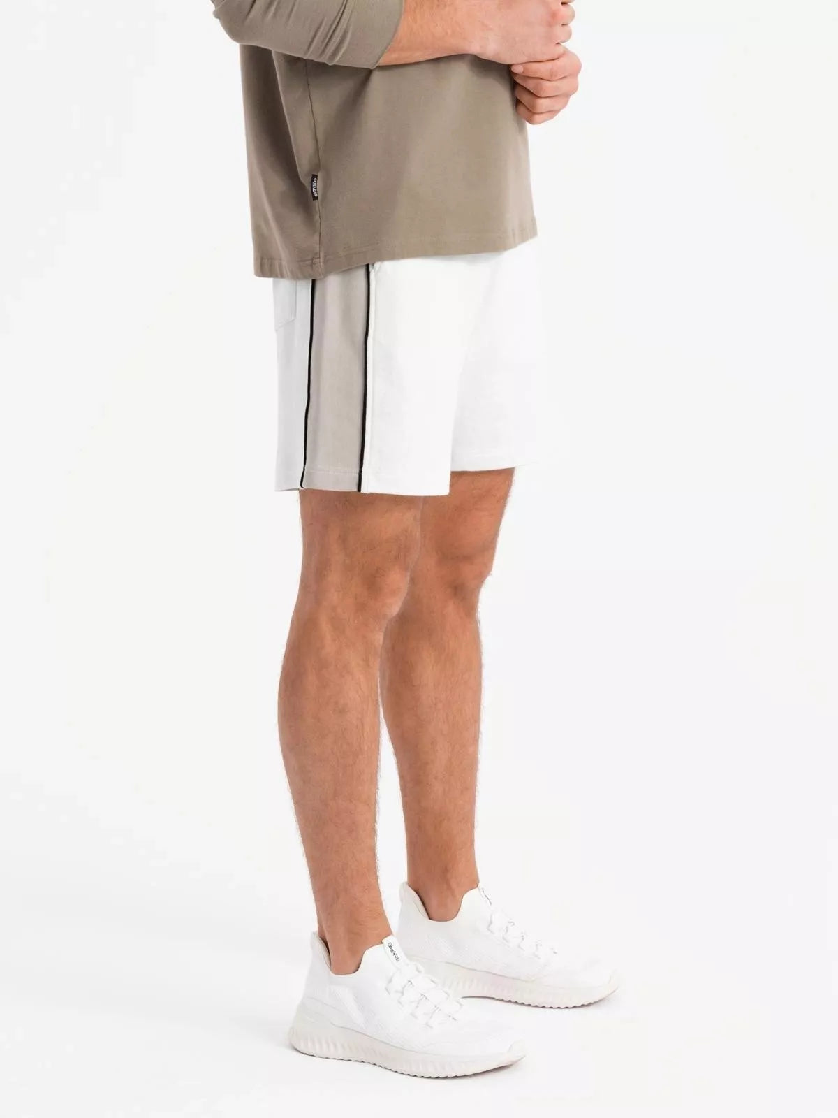 Men's white shorts Edman