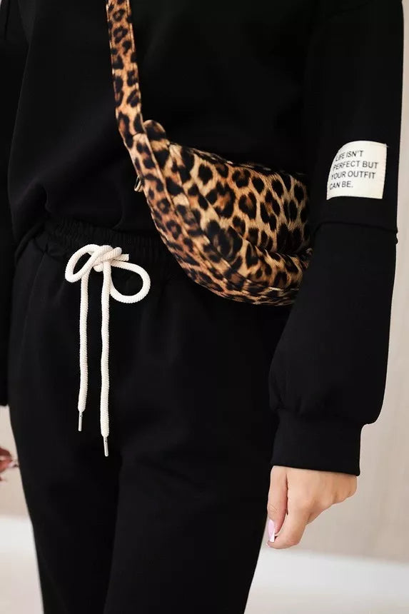 Women's black Vesta suit