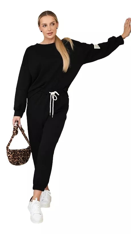 Women's black Vesta suit