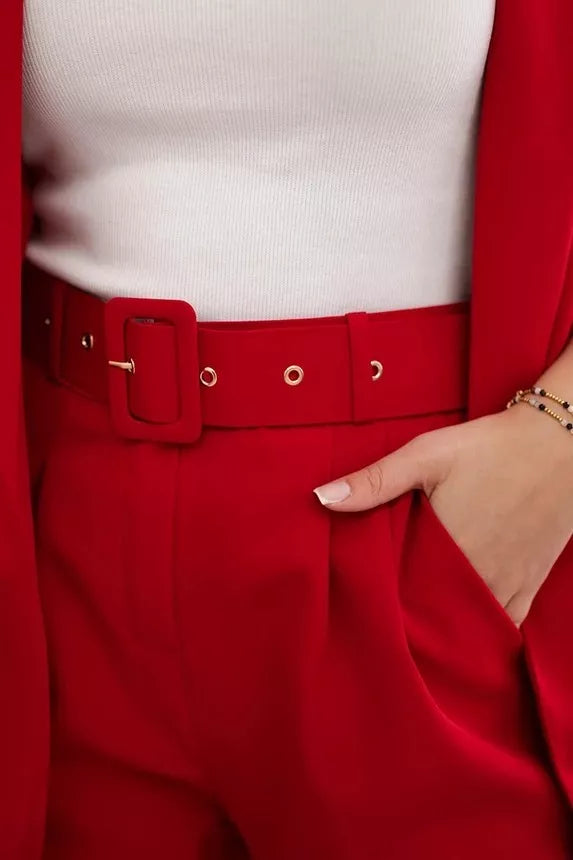 Elegant women's red suit Silva