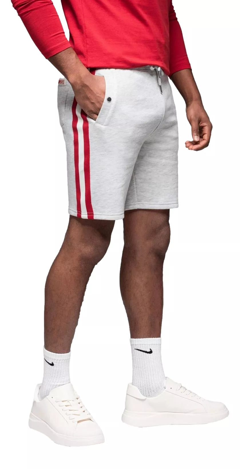 Men's gray shorts Aras