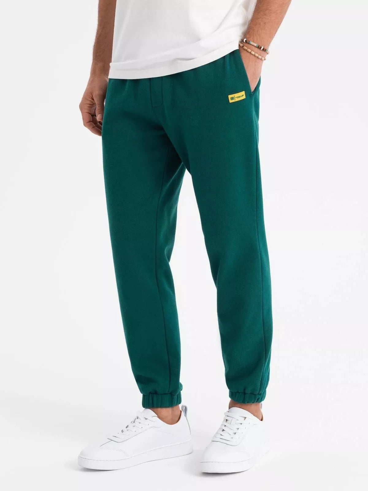 Unisex casual green pants Argan