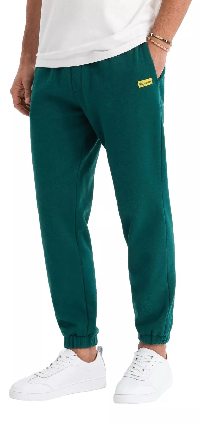 Unisex casual green pants Argan