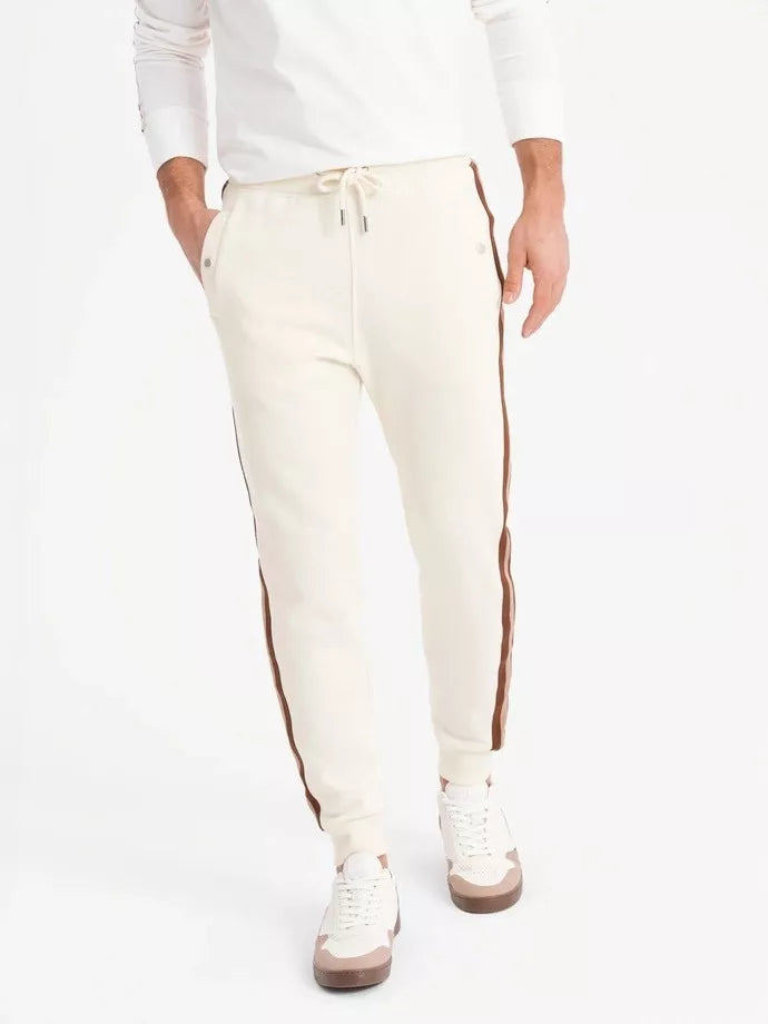 Men's brown casual pants Olin