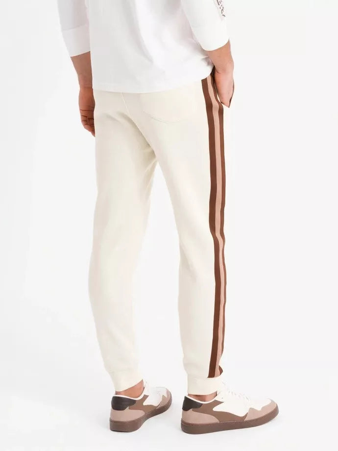 Men's brown casual pants Olin