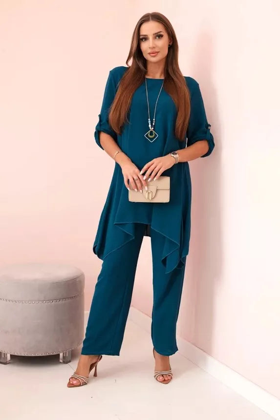 Women's blue suit set Elis