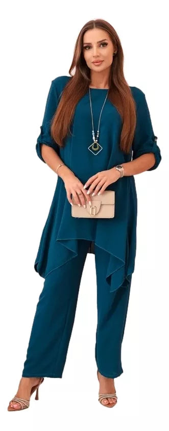 Women's blue suit set Elis