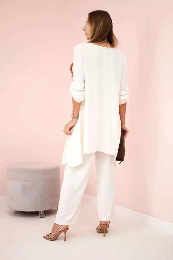 Women's brown-colored set Elis