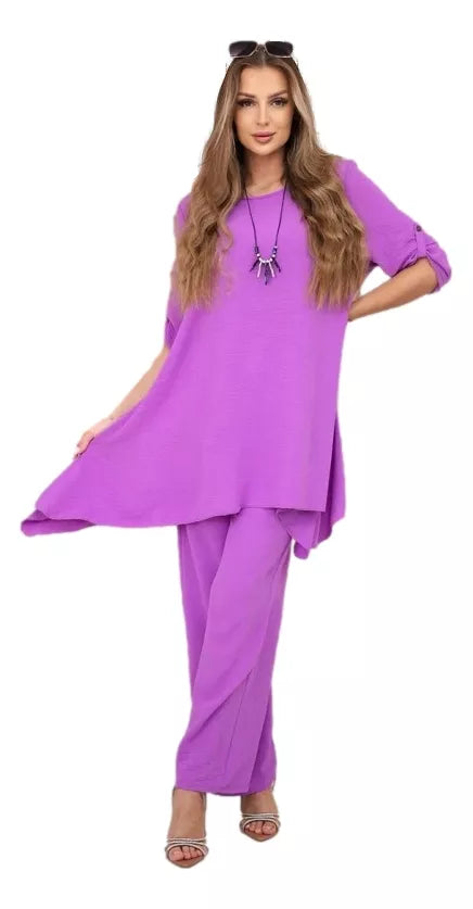 Women's purple set Elis