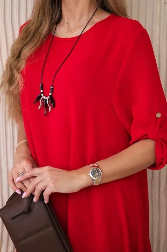 Women's red suit Elis