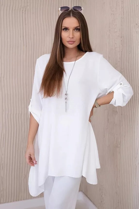 Women's white suit set Elis