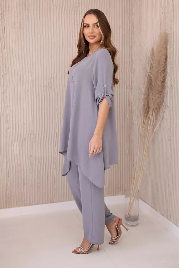Women's grey suit Elis