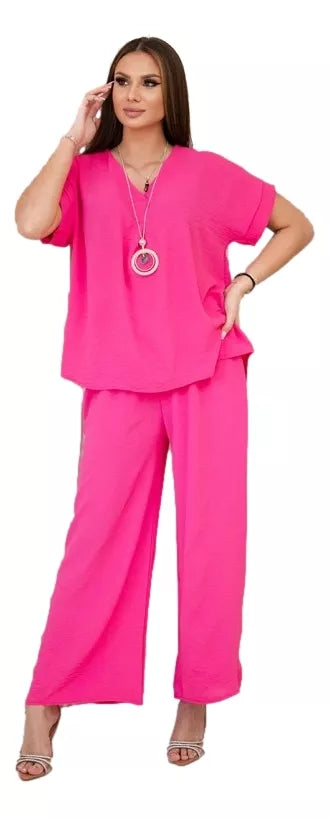 Women's pink Lebelle set.