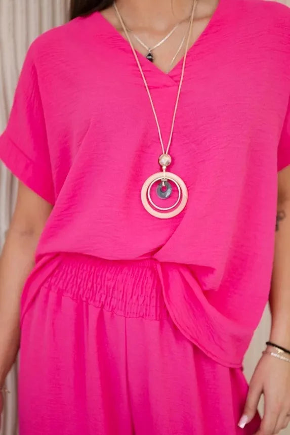 Women's pink Lebelle set.