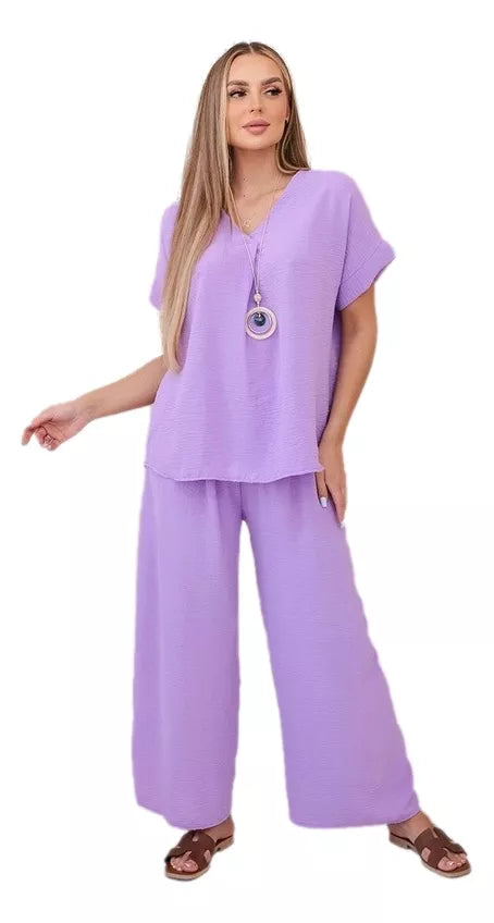 Women's purple Lebelle set.