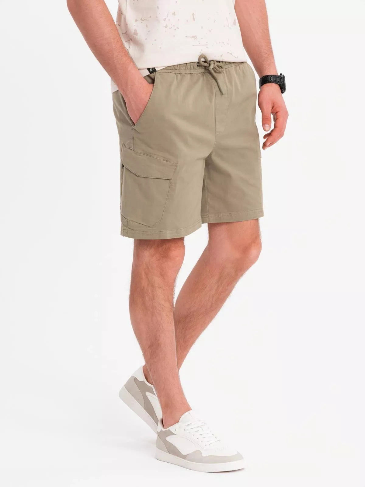 Men's khaki shorts Stuart