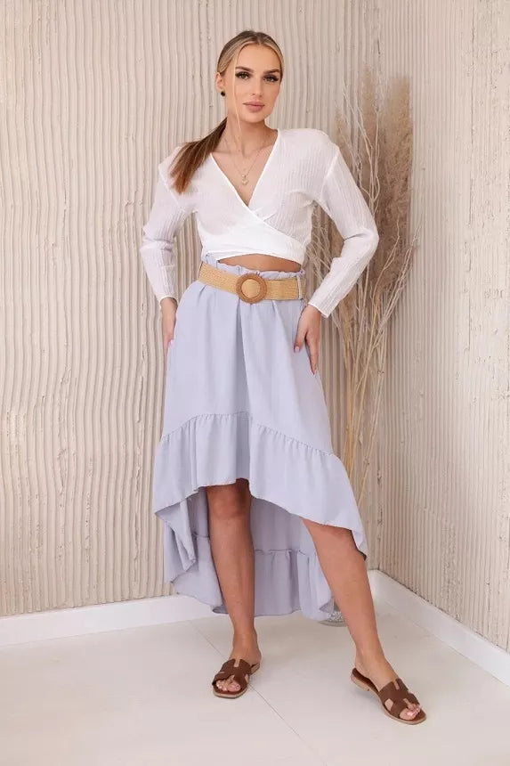 Women's gray skirt Pixel