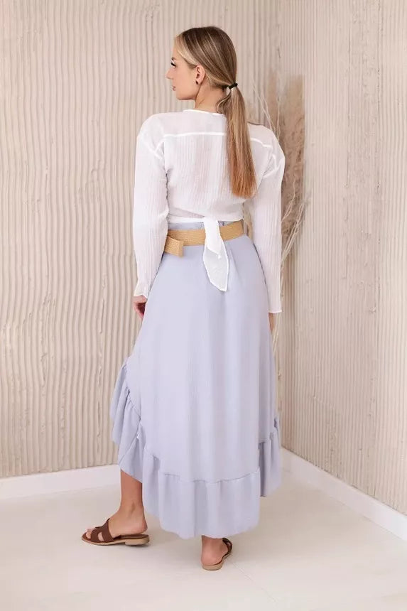 Women's gray skirt Pixel