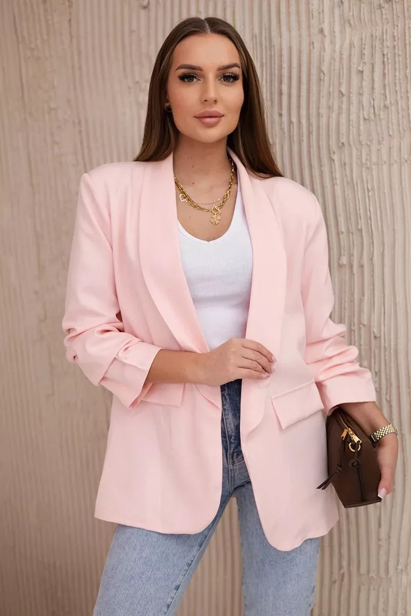 Women's light pink jacket Florita