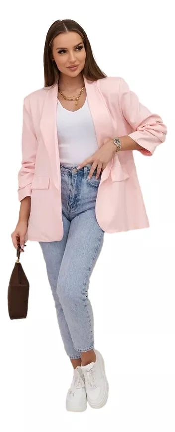 Women's light pink jacket Florita