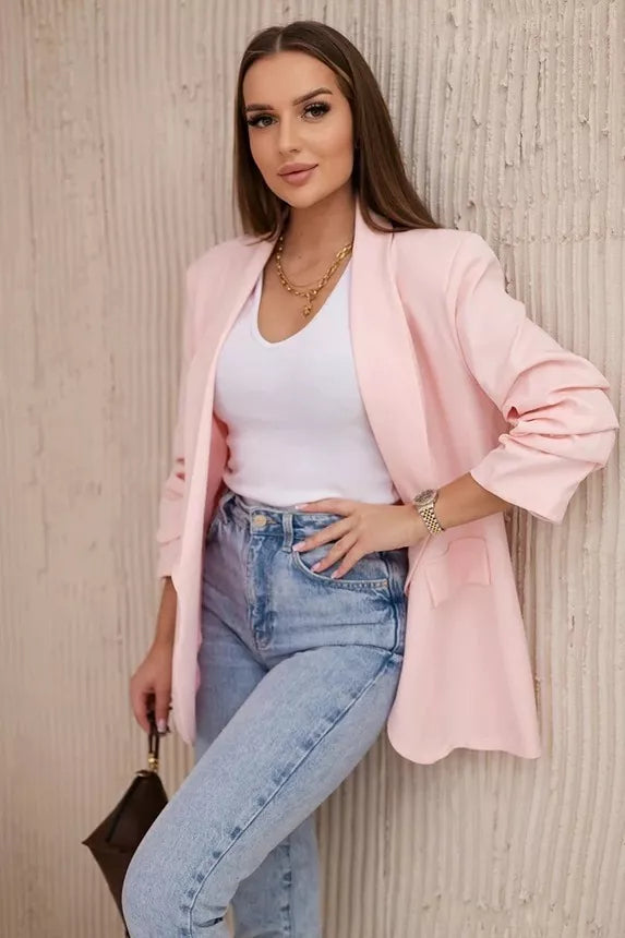 Women's light pink jacket Florita