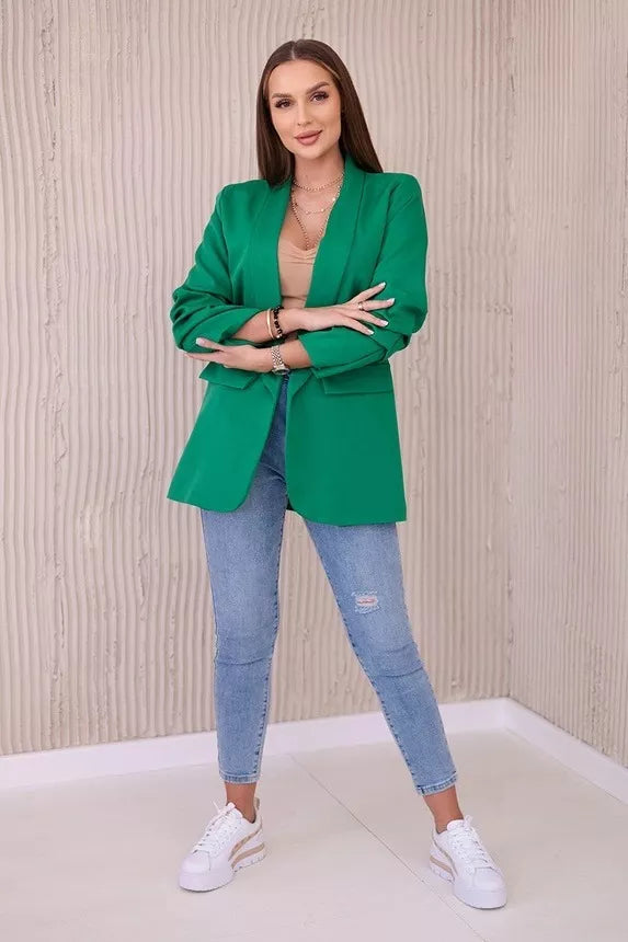 Women's green jacket Florita