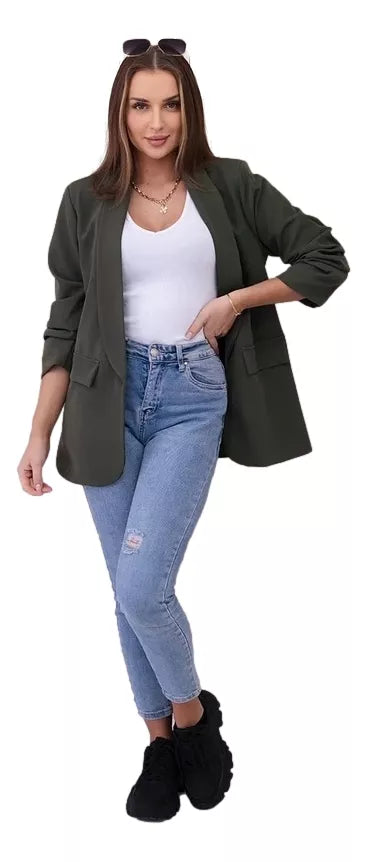 Women's khaki jacket Florita