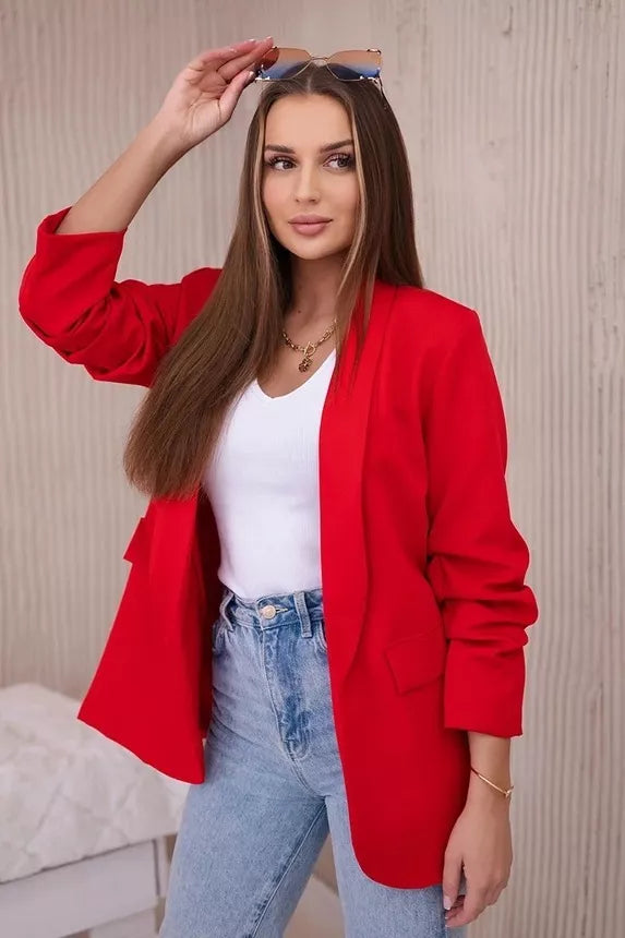 Women's red jacket Florita