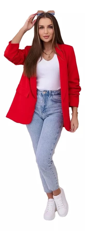 Women's red jacket Florita