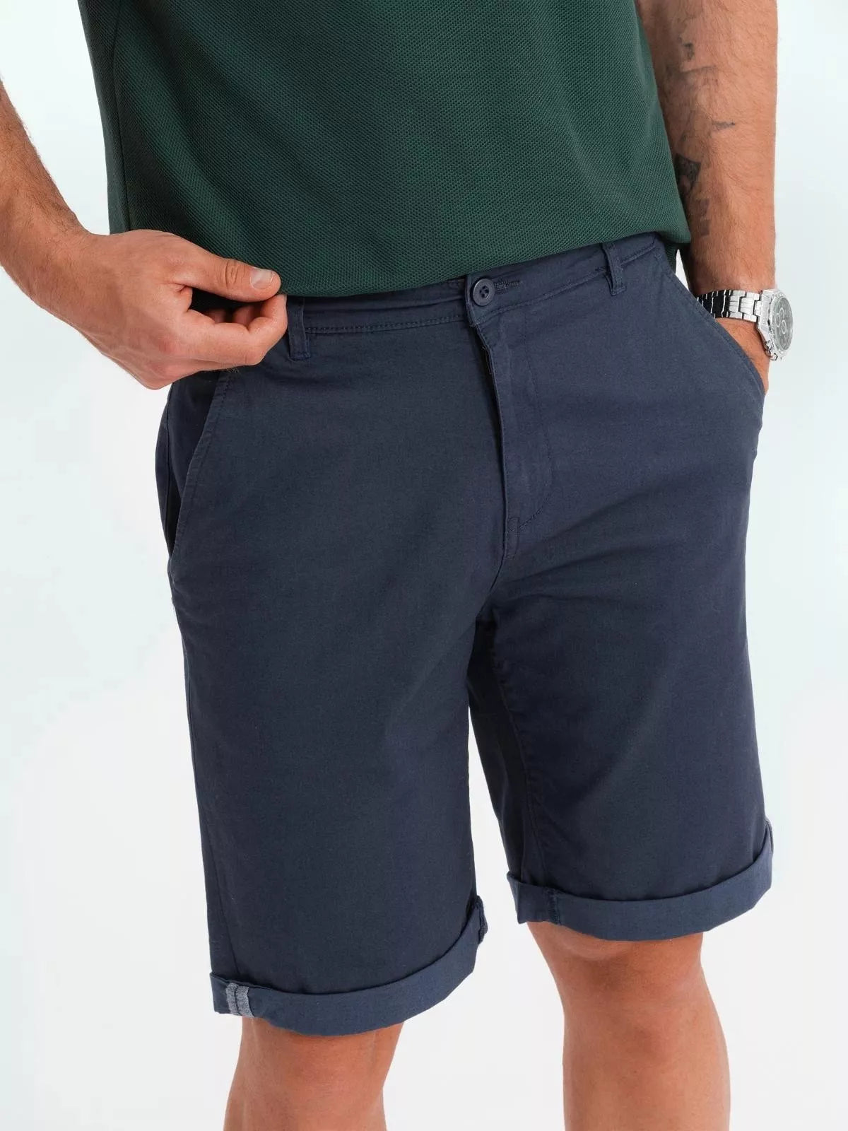 Men's dark blue shorts Rod